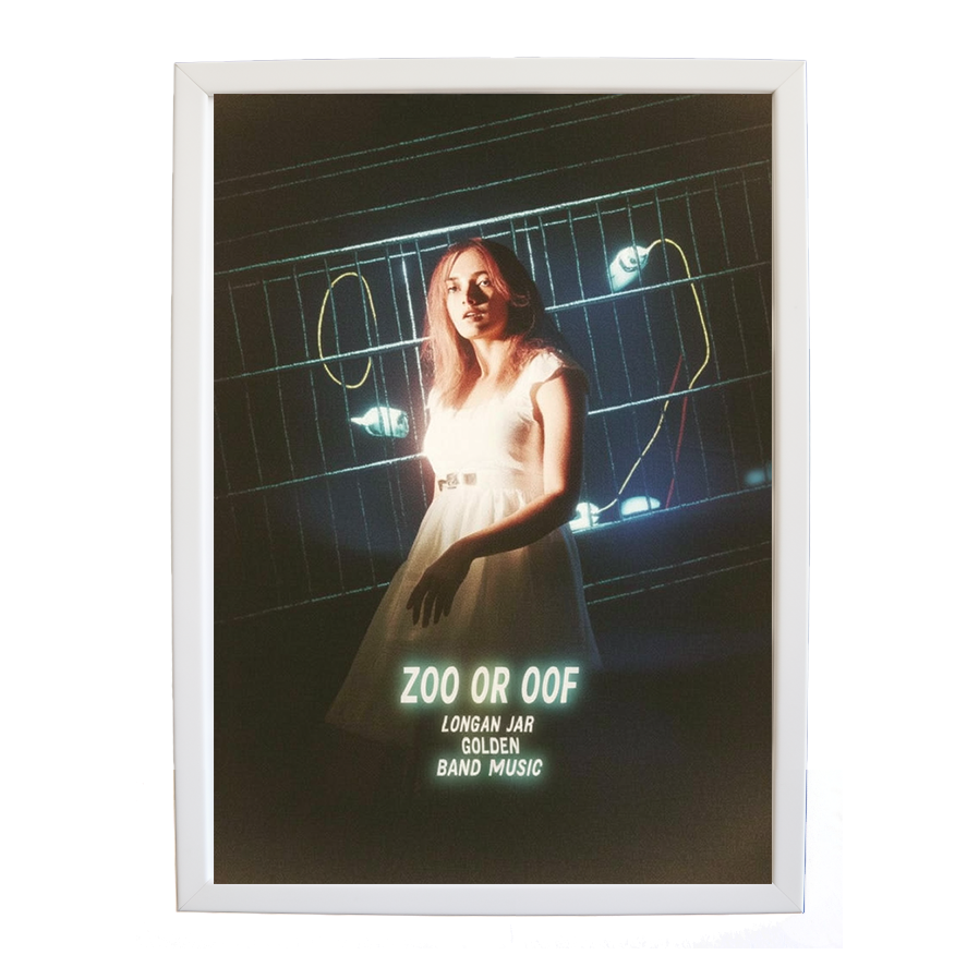 Longan Jar Golden Band Music – Music Inspired Artwork – wall art print – Zoo or Oof – pulsing EDM, electronic, dance – Music Stag