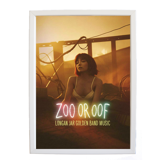 Longan Jar Golden Band Music – Music Room Wall Art – wall art print – Zoo or Oof – pulsing EDM, electronic, dance – Music Stag