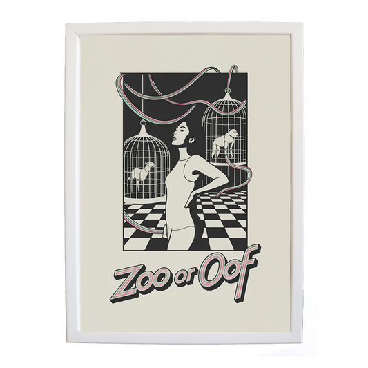 Longan Jar Golden Band Music – Inspirational Music Quote Art – wall art print – Zoo or Oof – pulsing EDM, electronic, dance – Music Stag