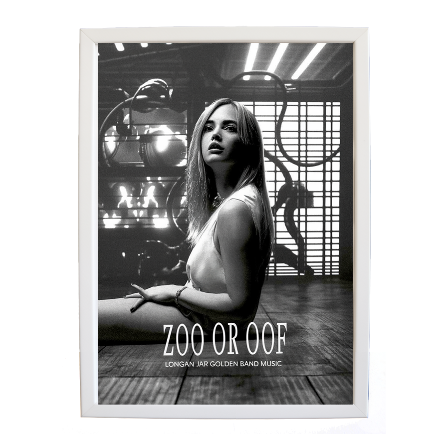 Longan Jar Golden Band Music – Art Music Print – wall art print – Zoo or Oof – pulsing EDM, electronic, dance – Music Stag