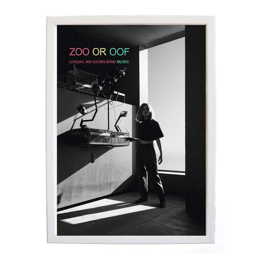 Longan Jar Golden Band Music – Music Canvas Print – wall art print – Zoo or Oof – pulsing EDM, electronic, dance – Music Stag