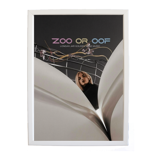 Longan Jar Golden Band Music – Wall Art Print – wall art print – Zoo or Oof – pulsing EDM, electronic, dance – Music Stag