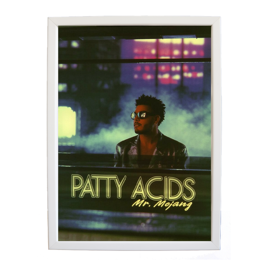 Mr Mojang – Music Decor Print – wall art print – Patty Acids – Dark Pop / R&B. electronic, ambient pop, cinematic
inspired by The Weeknd – Music Stag