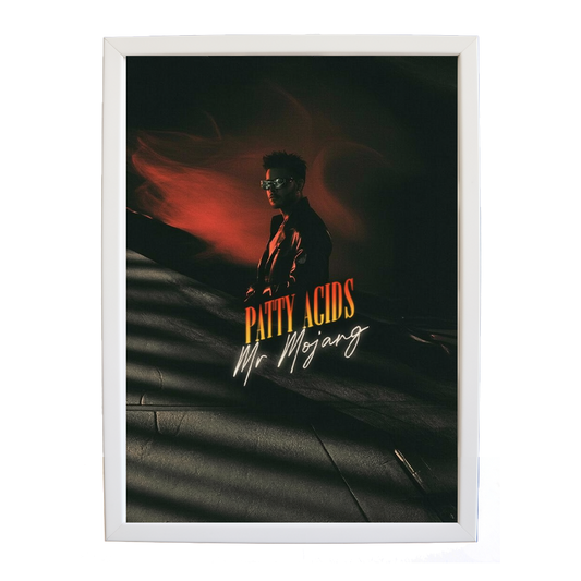 Mr Mojang – Abstract Music Art – wall art print – Patty Acids – Dark Pop / R&B. electronic, ambient pop, cinematic
inspired by The Weeknd – Music Stag