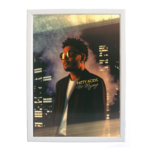 Mr Mojang – Music Canvas Print – wall art print – Patty Acids – Dark Pop / R&B. electronic, ambient pop, cinematic
inspired by The Weeknd – Music Stag