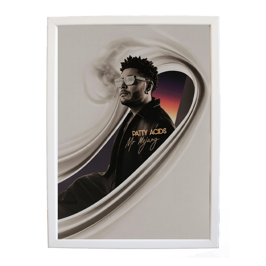 Mr Mojang – Music Artwork for Home – wall art print – Patty Acids – Dark Pop / R&B. electronic, ambient pop, cinematic
inspired by The Weeknd – Music Stag