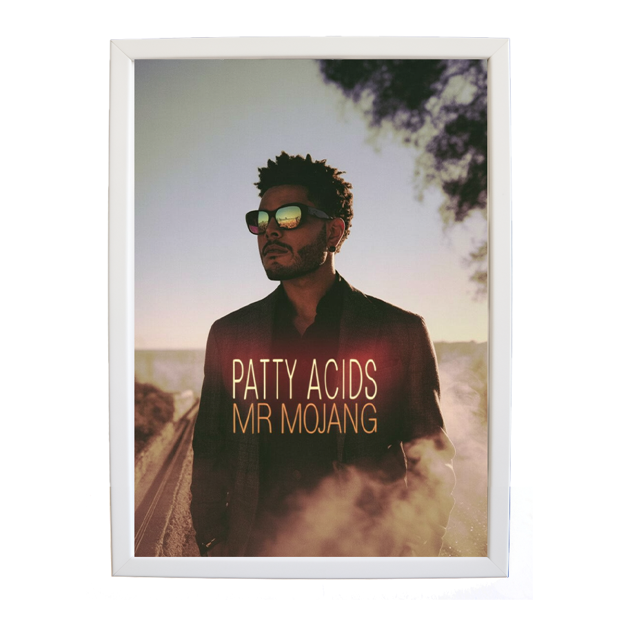 Mr Mojang – Emotive Music Art – wall art print – Patty Acids – Dark Pop / R&B. electronic, ambient pop, cinematic
inspired by The Weeknd – Music Stag