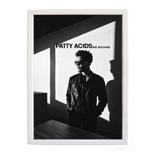 Mr Mojang – Album Art Print – wall art print – Patty Acids – Dark Pop / R&B. electronic, ambient pop, cinematic
inspired by The Weeknd – Music Stag