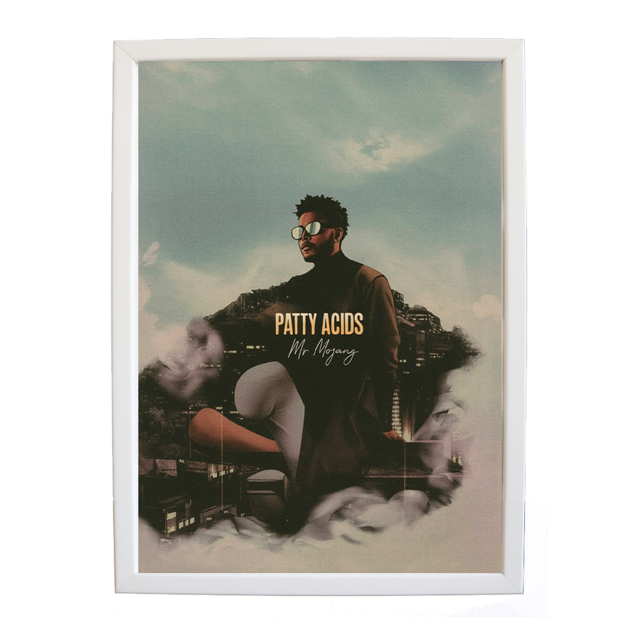 Mr Mojang – Abstract Music Art – wall art print – Patty Acids – Dark Pop / R&B. electronic, ambient pop, cinematic
inspired by The Weeknd – Music Stag
