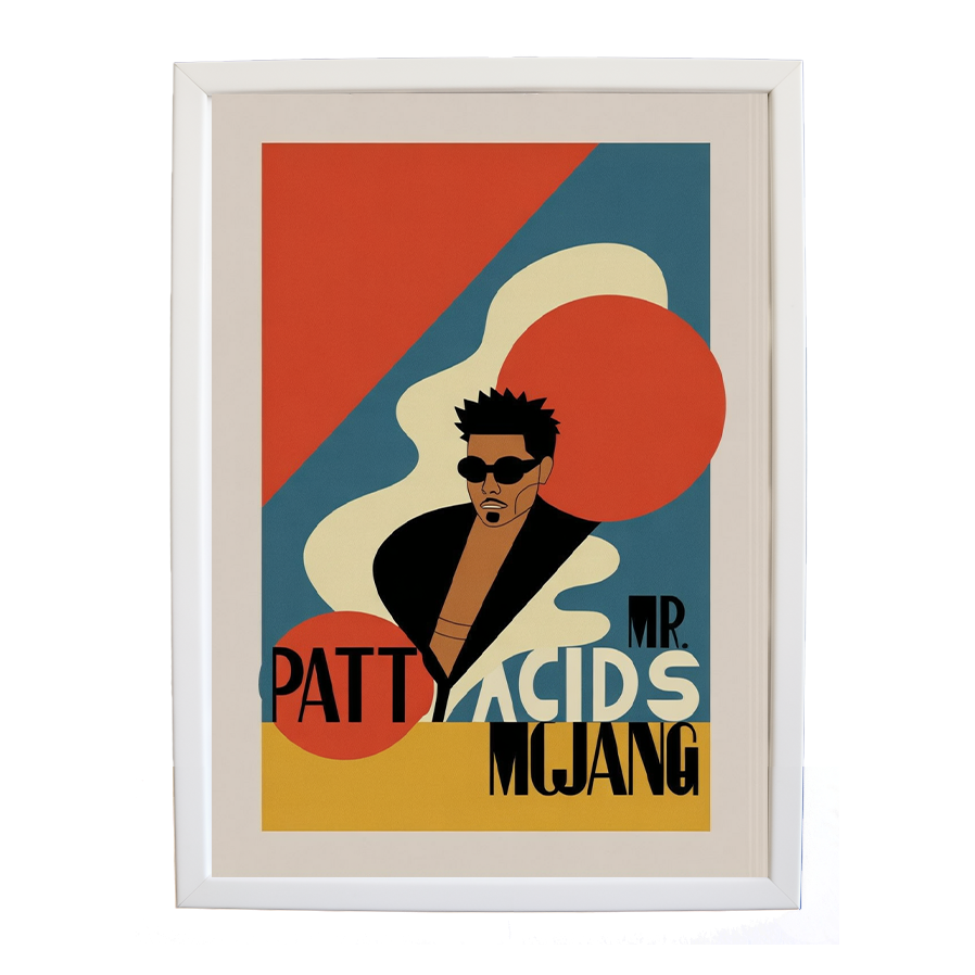 Mr Mojang – Musician Wall Art – wall art print – Patty Acids – Dark Pop / R&B. electronic, ambient pop, cinematic
inspired by The Weeknd – Music Stag
