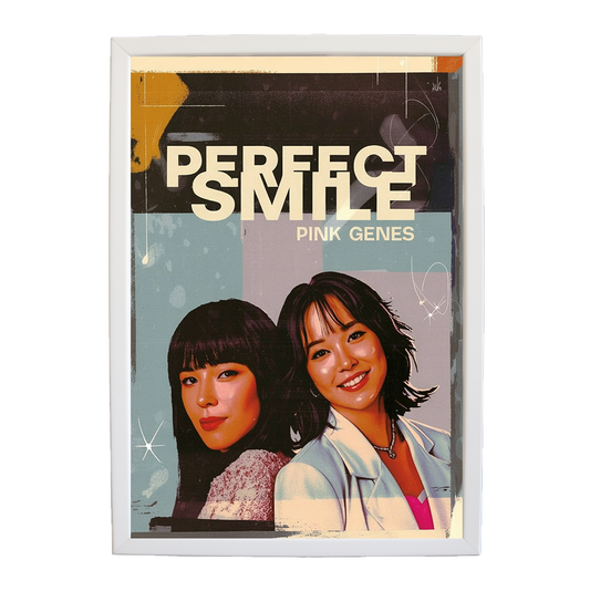 Pink Genes – Music Room Wall Art – wall art print – Perfect Smile – k-pop, dance-pop and electronic female duo – Music Stag