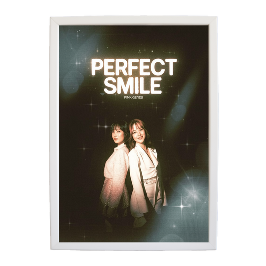 Pink Genes – Musician Wall Art – wall art print – Perfect Smile – k-pop, dance-pop and electronic female duo – Music Stag