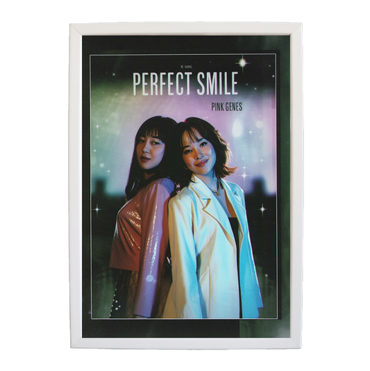Pink Genes – Song Art Print – wall art print – Perfect Smile – k-pop, dance-pop and electronic female duo – Music Stag