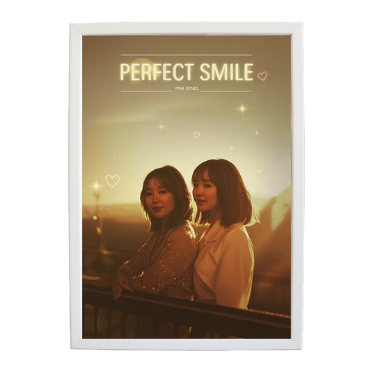Pink Genes – Music Inspired Artwork – wall art print – Perfect Smile – k-pop, dance-pop and electronic female duo – Music Stag