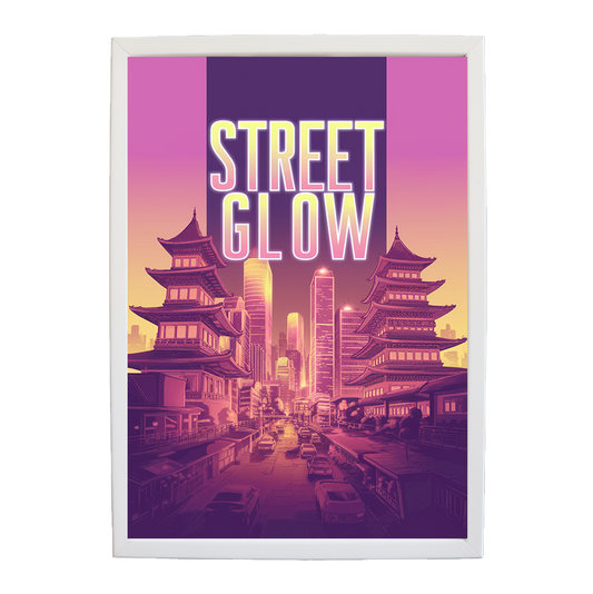 Neon Pagoda Dream - Street Glow 11 (Cyber Glow Series)