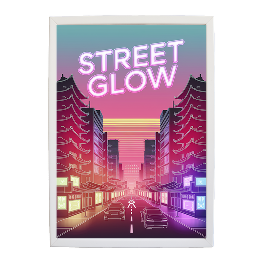 Synthwave Crossroads - Street Glow 14 (Cyber Glow Series)