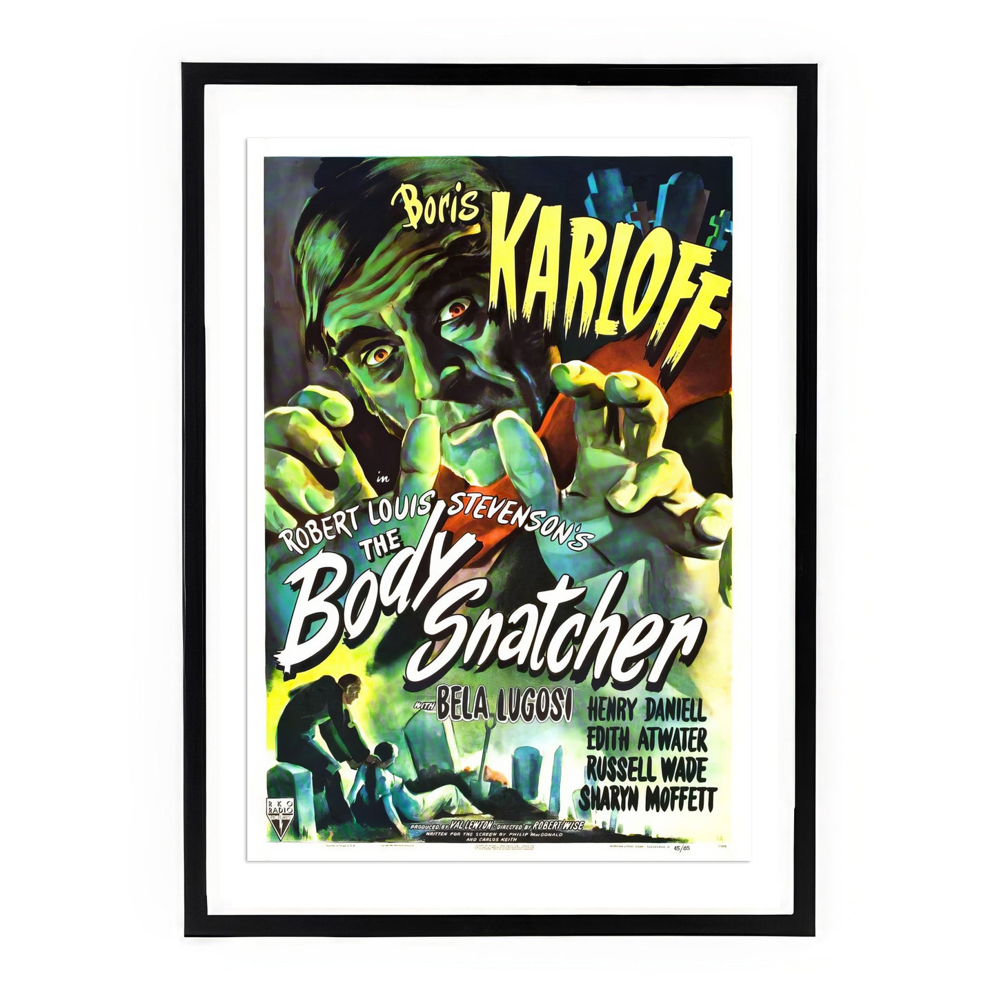 The Body Snatcher (1945) Vintage Movie Poster