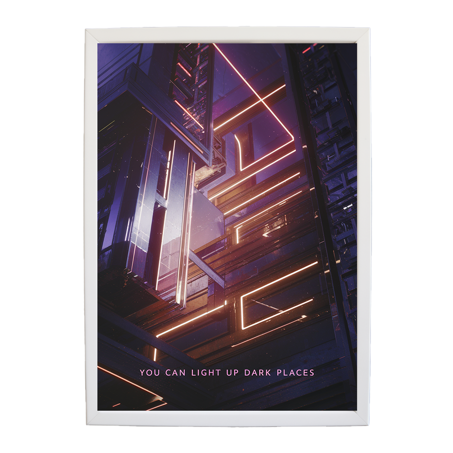 Cyber Sanctuary - You Can Light Up Dark Places (Cyber Glow Series #14)