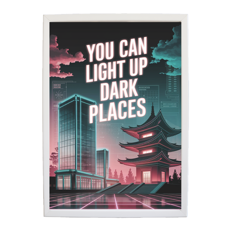 Neon Fusion – You Can Light Up Dark Places (Cyber Glow Series #17)