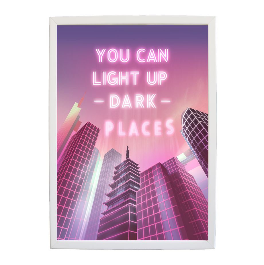 Neon Horizon - You Can Light Up Dark Places (Cyber Glow Series #18)