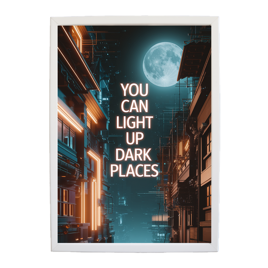 Moonlit Streets - You Can Light Up Dark Places (Cyber Glow Series #5)
