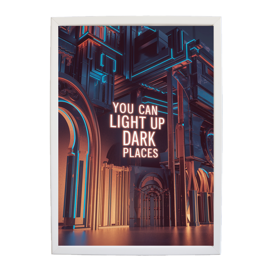 Cyber Cathedral - You Can Light Up Dark Places (Cyber Glow Series #8)