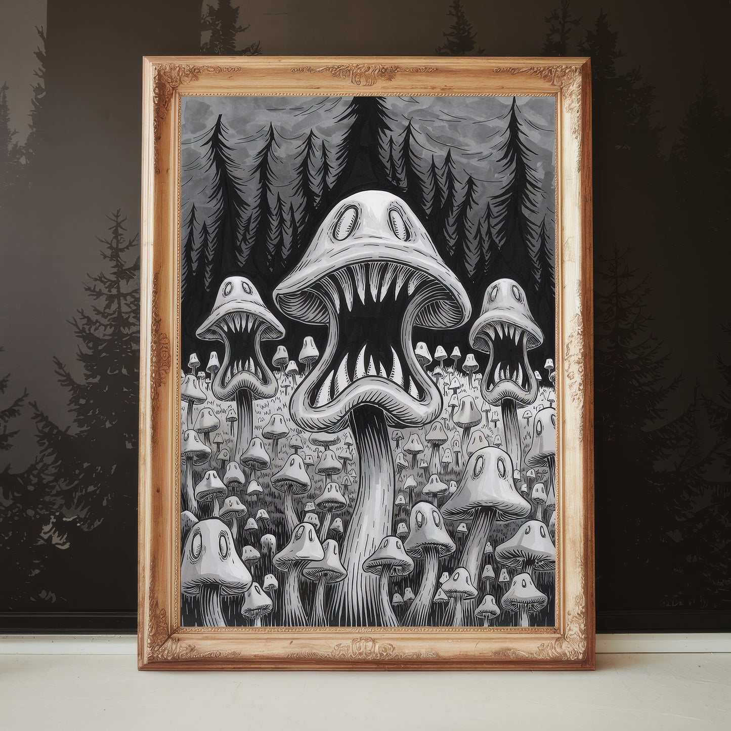 Black Mushrooms 3 - Forest of Nightmare Mushrooms