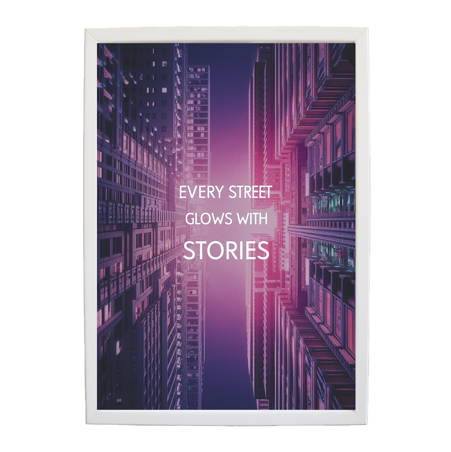 Electric Alleyways - Cyberpunk Dream Print