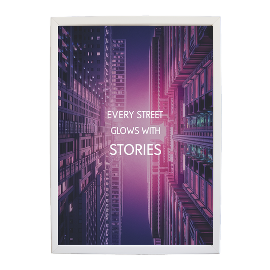 Electric Alleyways - Cyberpunk Dream Print