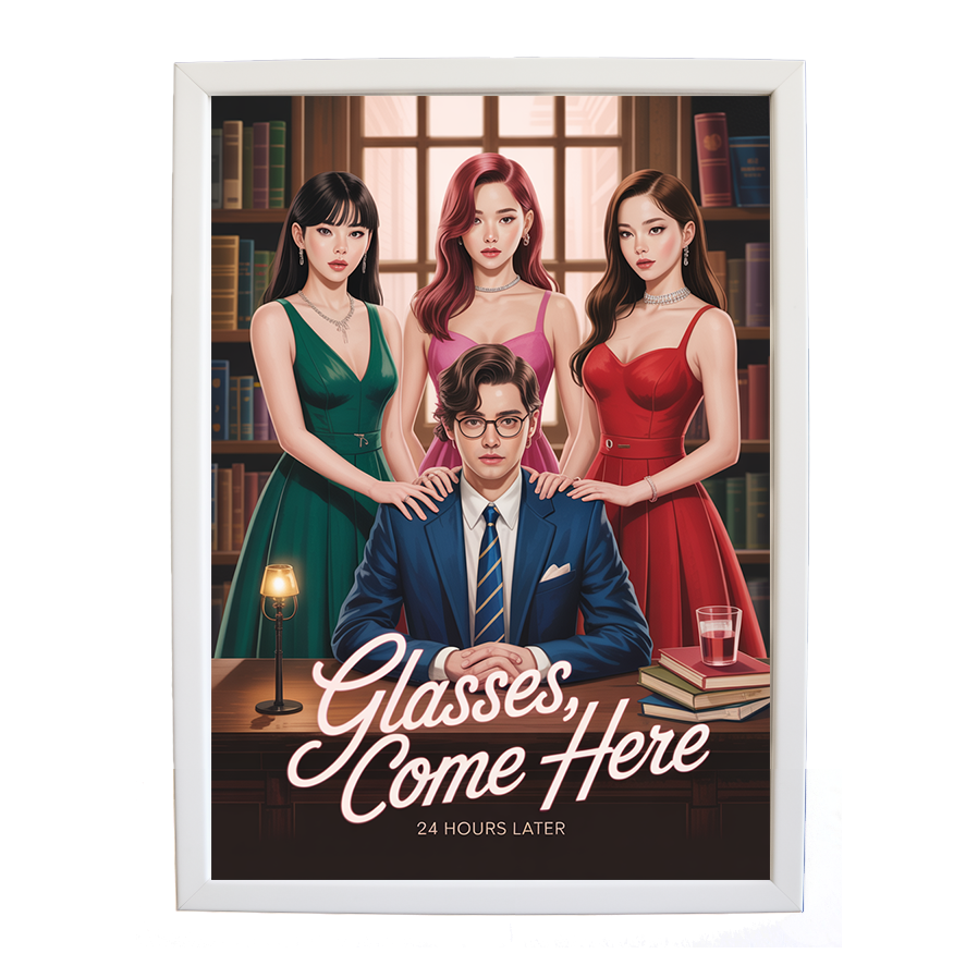 24 Hours Later – Music Wall Print – wall art print – Glasses Come Here – neo-soul, R&B, soul, girl band – Music Stag