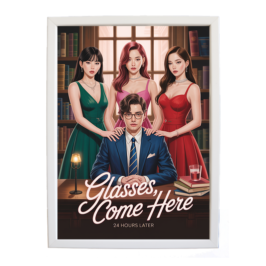 24 Hours Later – Music Wall Print – wall art print – Glasses Come Here – neo-soul, R&B, soul, girl band – Music Stag