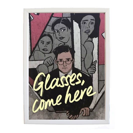 24 Hours Later – Music Artwork for Home – wall art print – Glasses Come Here – neo-soul, R&B, soul, girl band – Music Stag