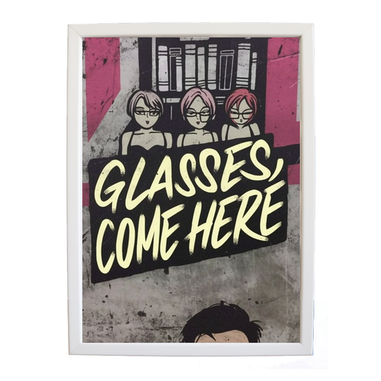 24 Hours Later – Emotive Music Art – wall art print – Glasses Come Here – neo-soul, R&B, soul, girl band – Music Stag