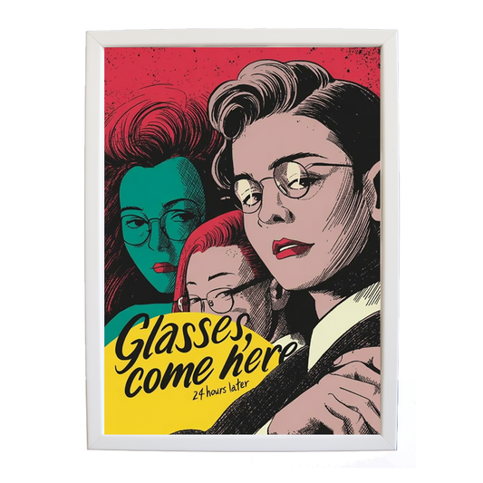 24 Hours Later – Music Room Wall Art – wall art print – Glasses Come Here – neo-soul, R&B, soul, girl band – Music Stag