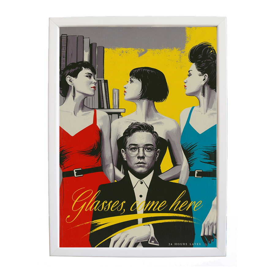24 Hours Later – Album Art Print – wall art print – Glasses Come Here – neo-soul, R&B, soul, girl band – Music Stag