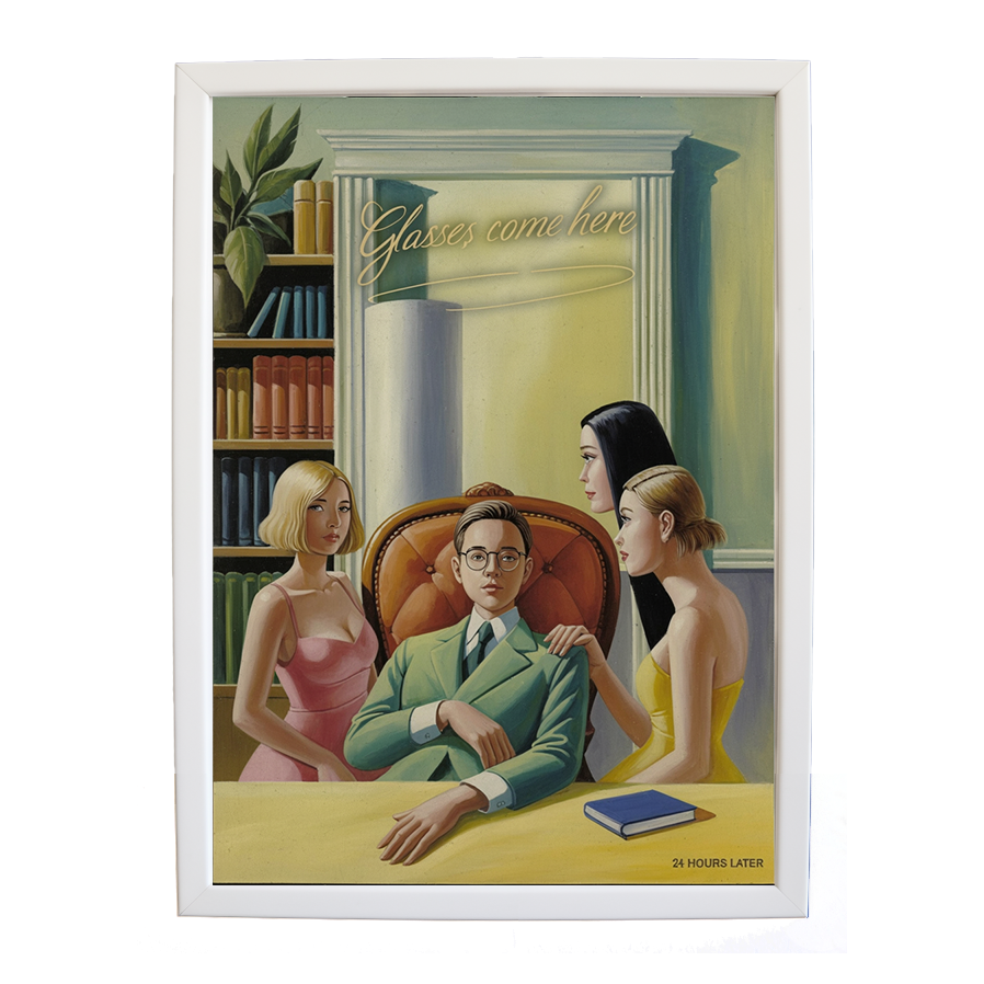 24 Hours Later – Music Wall Print – wall art print – Glasses Come Here – neo-soul, R&B, soul, girl band – Music Stag