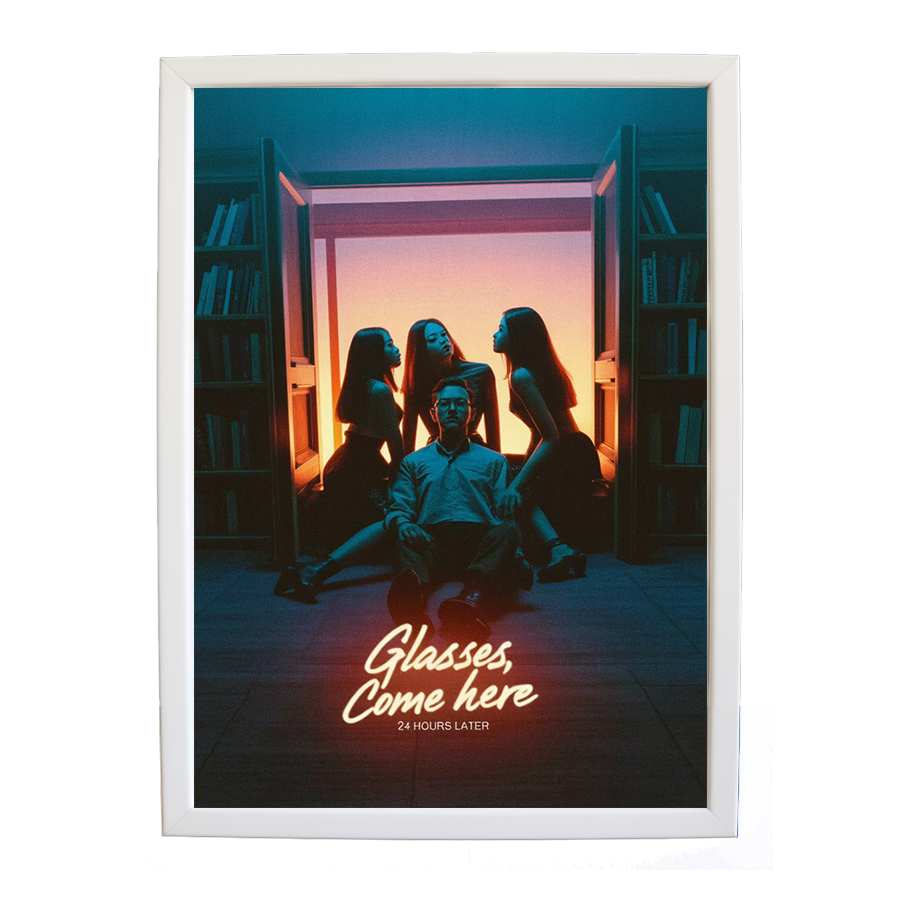 24 Hours Later – Contemporary Music Wall Art – wall art print – Glasses Come Here – neo-soul, R&B, soul, girl band – Music Stag
