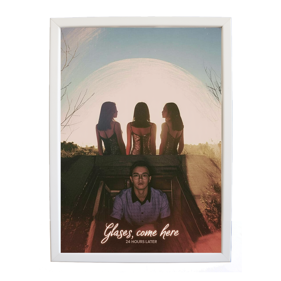 24 Hours Later – Music Album Poster – wall art print – Glasses Come Here – neo-soul, R&B, soul, girl band – Music Stag