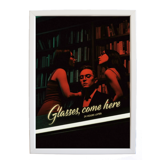 24 Hours Later – Lyric Wall Art Print – wall art print – Glasses Come Here – neo-soul, R&B, soul, girl band – Music Stag