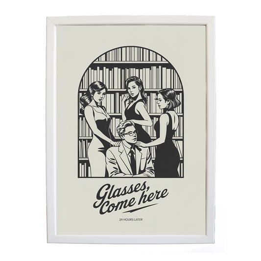 24 Hours Later – Music Album Poster – wall art print – Glasses Come Here – neo-soul, R&B, soul, girl band – Music Stag