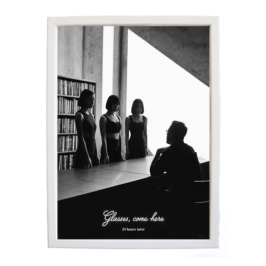 24 Hours Later – Song Wall Art Print – wall art print – Glasses Come Here – neo-soul, R&B, soul, girl band – Music Stag