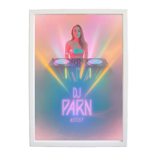 Abstract Studio Print Study wall art print by Music Stag ASTIST — DJ Parn #100