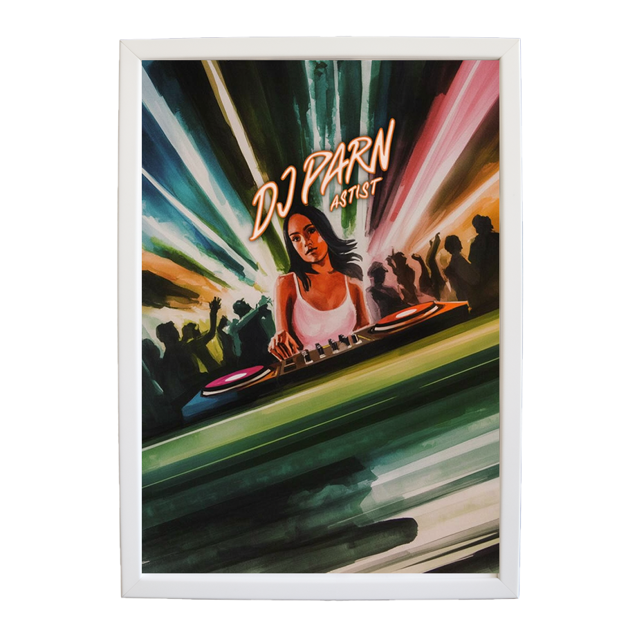 Pulse Soundscape wall art print by Music Stag ASTIST — DJ Parn #101