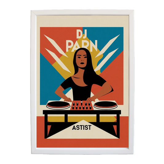 Prismatic Festival Art Poster wall art print by Music Stag ASTIST — DJ Parn #104