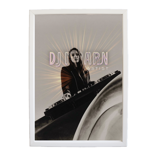 Sonic Nightscape Map wall art print by Music Stag ASTIST — DJ Parn #106