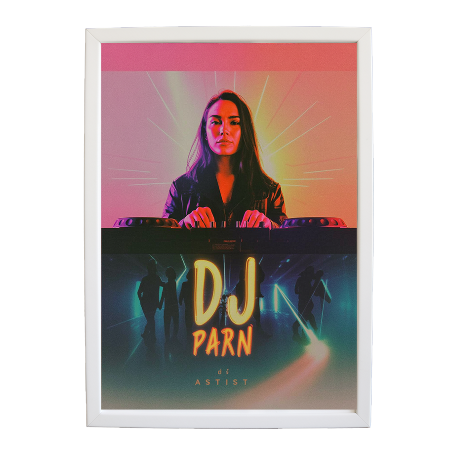 Contemporary Visual Rhythm wall art print by Music Stag ASTIST — DJ Parn #109