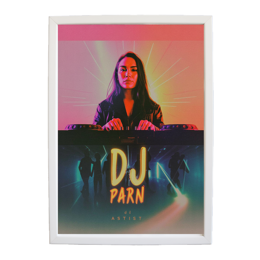Contemporary Visual Rhythm wall art print by Music Stag ASTIST — DJ Parn #109