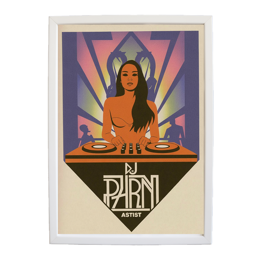 Geometric Festival Art wall art print by Music Stag ASTIST — DJ Parn #116