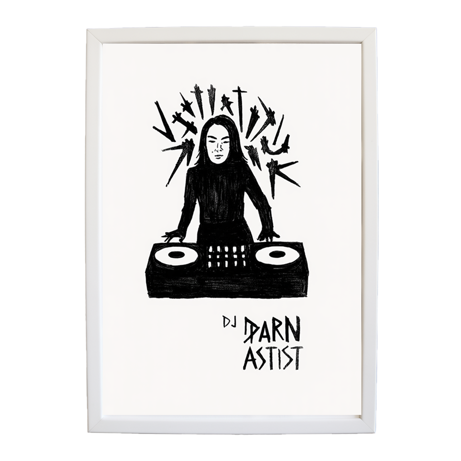 Abstract Tempo Study wall art print by Music Stag ASTIST — DJ Parn #127