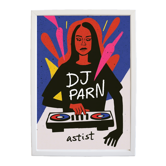 Prismatic Nightscape wall art print by Music Stag ASTIST — DJ Parn #128